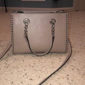 Dusty Rose Beaded Crossbody